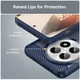OnePlus 13 Hoesje Geborsteld TPU Flexibele Back Cover Blauw afbeelding 4