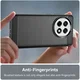 OnePlus 13R Hoesje Geborsteld TPU Flexibele Back Cover Zwart afbeelding 7
