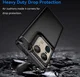 Motorola Edge 50 Ultra Hoesje Geborsteld TPU Flexibele Back Cover Zwart afbeelding 2