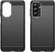 Samsung Galaxy A26 Hoesje Geborsteld TPU Flexibele Back Cover Zwart afbeelding 2