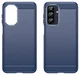 Samsung Galaxy A26 Hoesje Geborsteld TPU Flexibele Back Cover Blauw afbeelding 2
