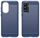 Samsung Galaxy A56 Hoesje Geborsteld TPU Flexibele Back Cover Blauw afbeelding 8