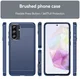 Samsung Galaxy A56 Hoesje Geborsteld TPU Flexibele Back Cover Blauw afbeelding 9