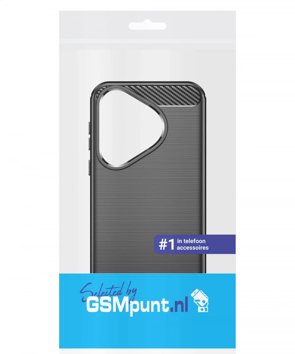 Huawei Pura 70 Hoesje Geborsteld TPU Flexibele Back Cover Zwart afbeelding 10