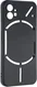 Nothing Phone (1) Hoesje Dun TPU Back Cover Matte Zwart afbeelding 2