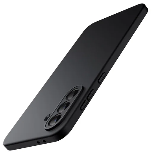 Samsung Galaxy A26 Hoesje Dun TPU Back Cover Matte Zwart afbeelding 1
