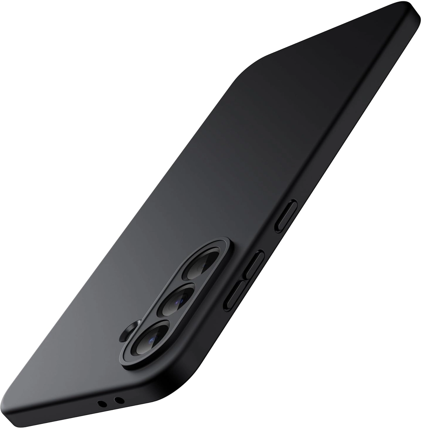 Samsung Galaxy A56 Hoesje Dun TPU Back Cover Matte Zwart afbeelding 1