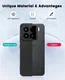 Xiaomi 15 Hoesje Dun TPU Back Cover Matte Zwart afbeelding 7