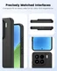 Xiaomi 15 Hoesje Dun TPU Back Cover Matte Zwart afbeelding 3