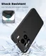 Xiaomi 15 Hoesje Dun TPU Back Cover Matte Zwart afbeelding 2