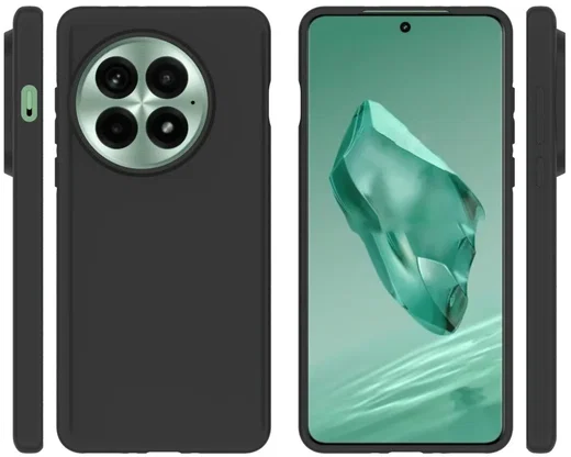 OnePlus 13 Hoesje Dun TPU Back Cover Matte Zwart afbeelding 3