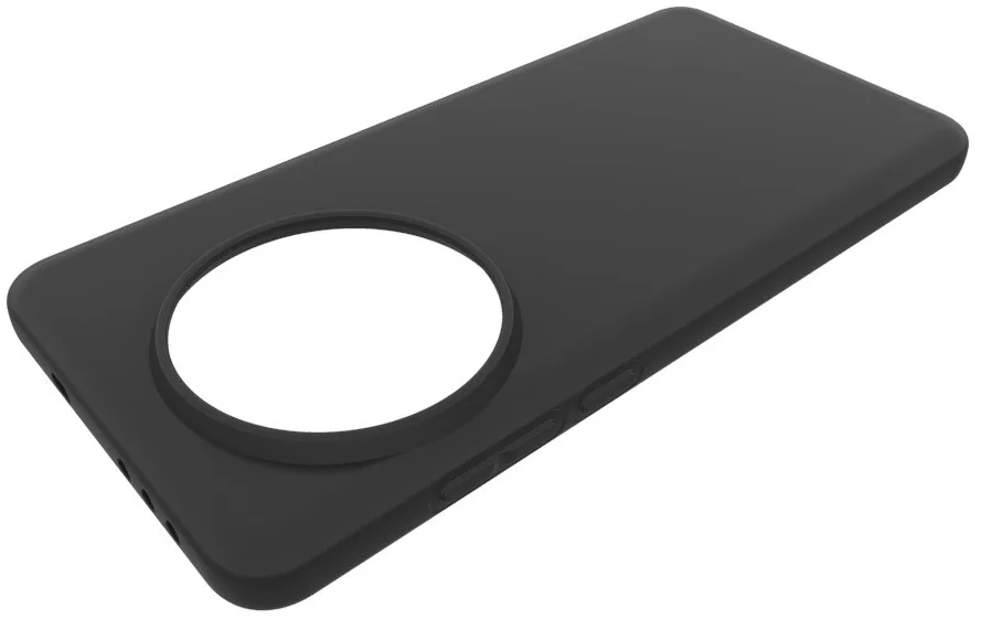 OnePlus 13 Hoesje Dun TPU Back Cover Matte Zwart afbeelding 4