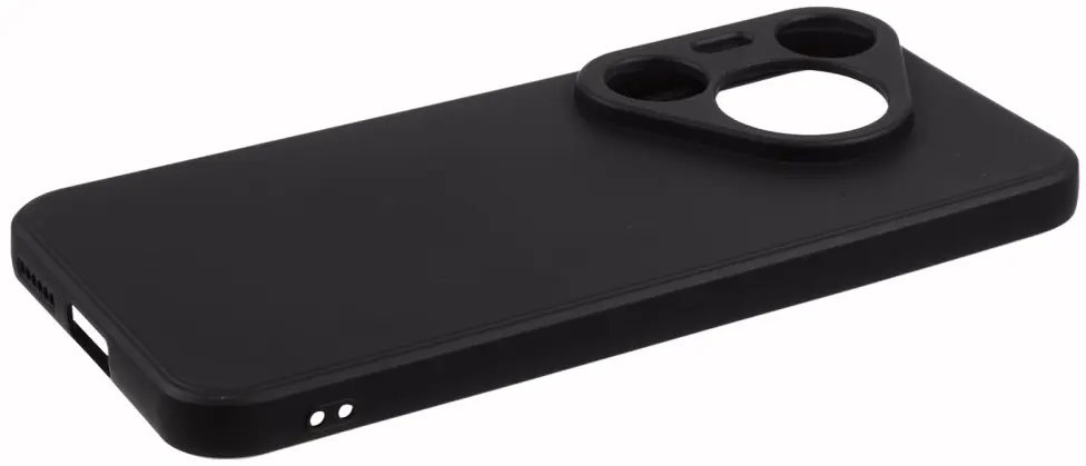 Huawei Pura 70 Hoesje Dun TPU Back Cover Matte Zwart afbeelding 4