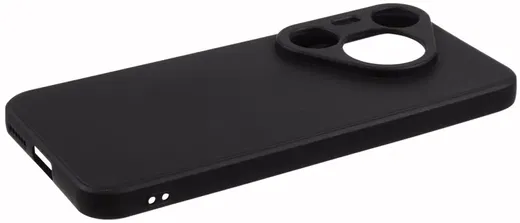 Huawei Pura 70 Hoesje Dun TPU Back Cover Matte Zwart afbeelding 4