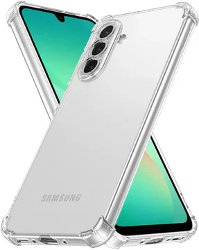 Samsung Galaxy A26 Hoesje Schokbestendig en Dun TPU Back Cover Transparant