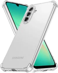 Samsung Galaxy A26 Hoesje Schokbestendig en Dun TPU Back Cover Transparant afbeelding