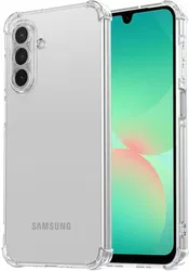 Samsung Galaxy A26 Hoesje Schokbestendig en Dun TPU Back Cover Transparant afbeelding