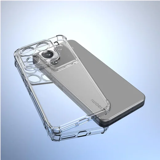 Xiaomi 15 Hoesje Schokbestendig en Dun TPU Back Cover Transparant afbeelding 12