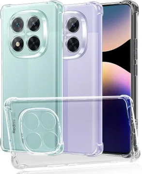 Xiaomi Poco X7/Redmi Note 14 Pro 5G Hoesje Schokbestendig Back Cover Transparant