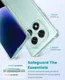 Xiaomi Poco X7/Redmi Note 14 Pro 5G Hoesje Schokbestendig Back Cover Transparant afbeelding 4