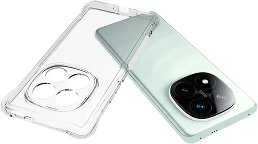 Xiaomi Redmi Note 14 Pro Plus Hoesje Schokbestendig en Dun TPU Transparant afbeelding 2