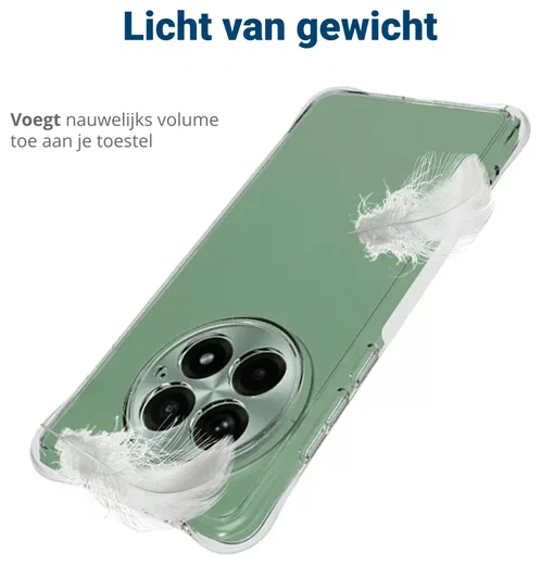 OnePlus 13 Hoesje Schokbestendig en Dun TPU Back Cover Transparant afbeelding 7