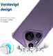Huawei Pura 70 Hoesje Schokbestendig en Dun TPU Back Cover Transparant afbeelding 2