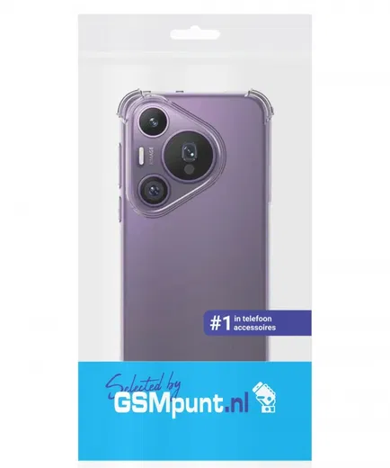 Huawei Pura 70 Hoesje Schokbestendig en Dun TPU Back Cover Transparant afbeelding 10