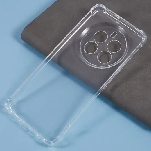 Realme 12 Pro Hoesje Schokbestendig en Dun TPU Back Cover Transparant afbeelding 5