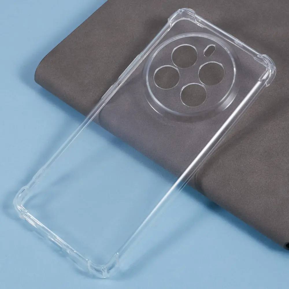 Realme 12 Pro Hoesje Schokbestendig en Dun TPU Back Cover Transparant afbeelding 6