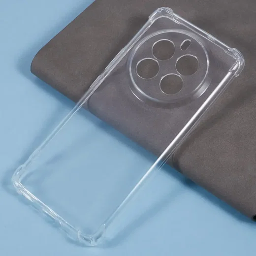 Realme 12 Pro Hoesje Schokbestendig en Dun TPU Back Cover Transparant afbeelding 6
