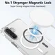 Samsung Galaxy A26 Hoesje Hard Back Cover met MagSafe Transparant afbeelding 3