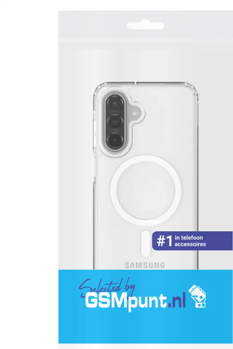 Samsung Galaxy A26 Hoesje Hard Back Cover met MagSafe Transparant afbeelding 9
