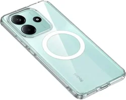 Xiaomi Redmi Note 14 4G Hoesje Hard Back Cover met MagSafe Transparant afbeelding