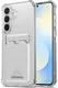 Samsung Galaxy A56 Hoesje Dun TPU met Pasjeshouder Back Cover Transparant afbeelding 2