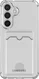 Samsung Galaxy A56 Hoesje Dun TPU met Pasjeshouder Back Cover Transparant afbeelding 8