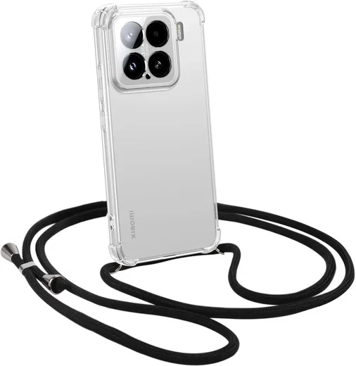 Xiaomi 15 Hoesje met Koord Schokbestendig TPU Transparant afbeelding 5