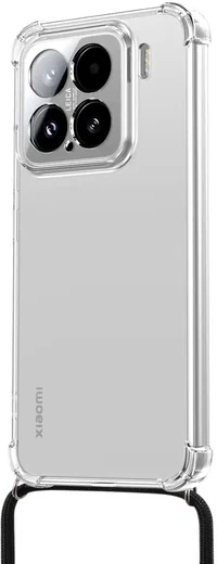 Xiaomi 15 Hoesje met Koord Schokbestendig TPU Transparant afbeelding 6