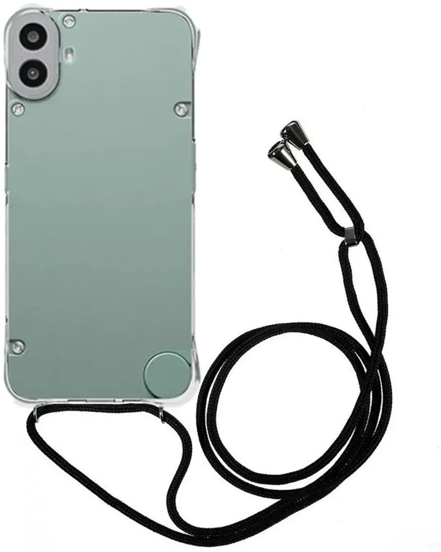 Nothing CMF Phone 1 Hoesje met Koord Schokbestendig TPU Transparant afbeelding 1