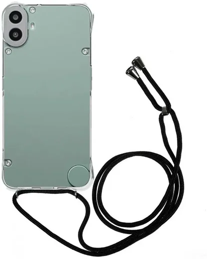 Nothing CMF Phone 1 Hoesje met Koord Schokbestendig TPU Transparant afbeelding 1