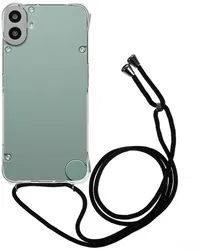 Nothing CMF Phone 1 Hoesje met Koord Schokbestendig TPU Transparant afbeelding