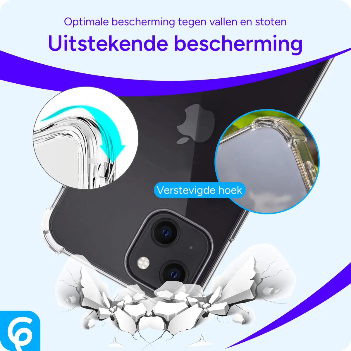 Nothing CMF Phone 1 Hoesje met Koord Schokbestendig TPU Transparant afbeelding 5