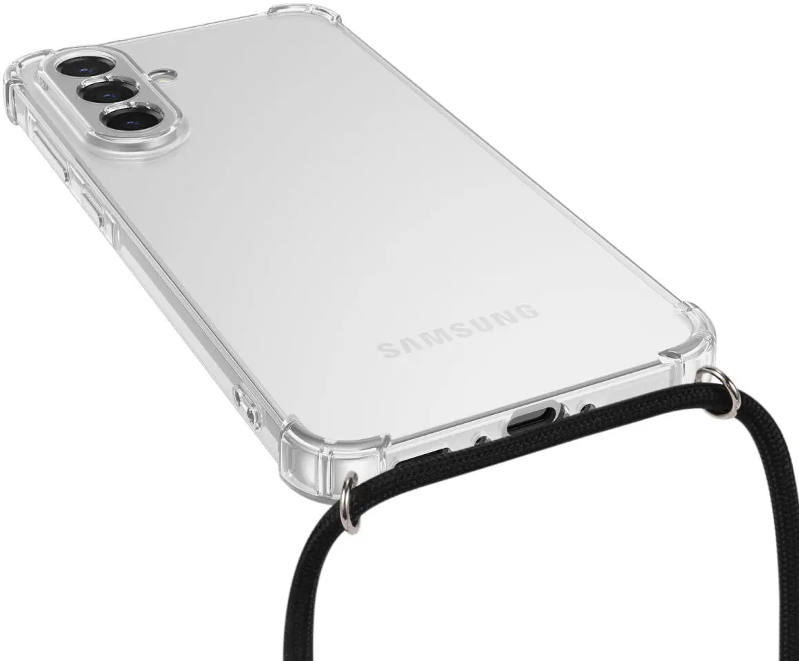 Samsung Galaxy A56 Hoesje met Koord Schokbestendig TPU Transparant afbeelding 8