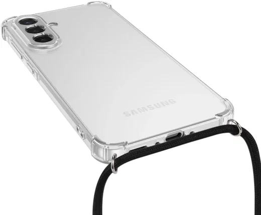 Samsung Galaxy A56 Hoesje met Koord Schokbestendig TPU Transparant afbeelding 8