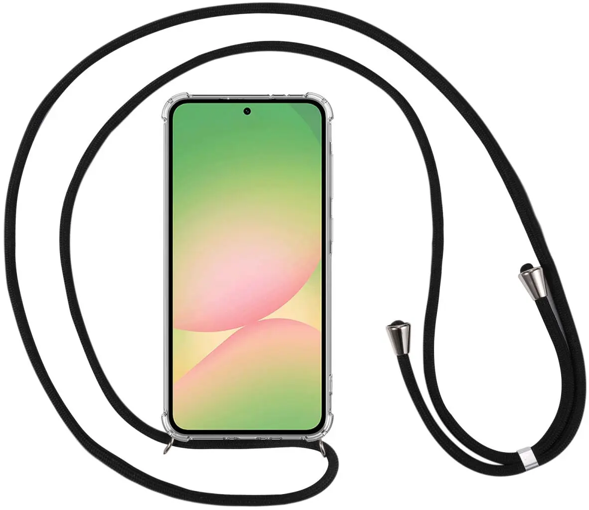 Samsung Galaxy A56 Hoesje met Koord Schokbestendig TPU Transparant afbeelding 10