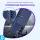 Samsung Galaxy A56 Hoesje 3-in-1 Pasjes Portemonnee Back Cover Blauw afbeelding 10