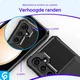 Samsung Galaxy A56 TPU Back Cover met Kunstleren Wallet Zwart afbeelding 6