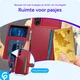 Samsung Galaxy A56 Hoesje 3-in-1 Pasjes Portemonnee Back Cover Rood afbeelding 3