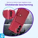 Samsung Galaxy A56 TPU Back Cover met Kunstleren Wallet Rood afbeelding 2