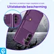 Samsung Galaxy A56 Hoesje 3-in-1 Pasjes Portemonnee Back Cover Paars afbeelding 9